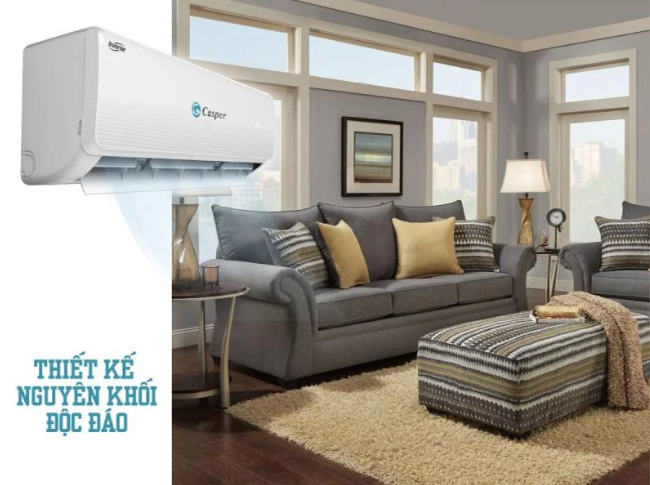3 máy điều hòa Casper inverter có thiết kế đẹp