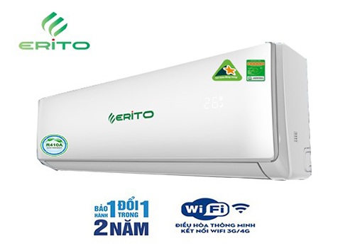 Dòng máy điều hòa Erito mới ra mắt trong năm 2019