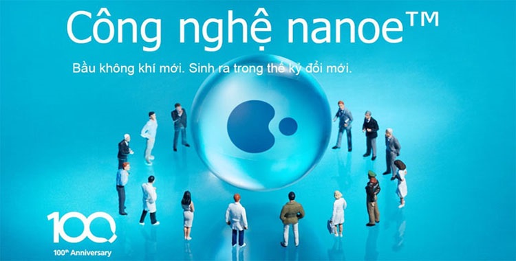 Công nghệ nanoe lọc không khí hàng đầu của Panasonic