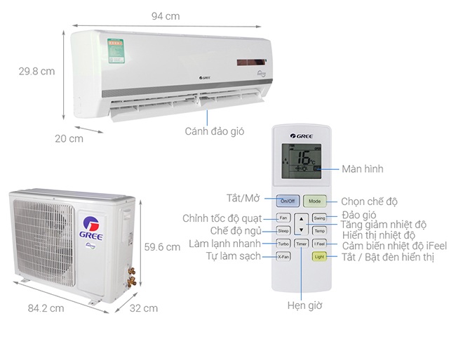 Sử dụng hợp lý điều hòa Gree tiết kiệm điện hơn