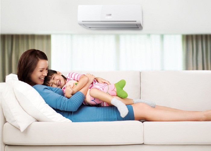 Nên mua điều hòa nào cho gia đình có trẻ nhỏ