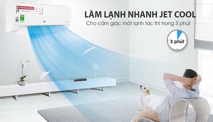 5 máy điều hòa LG giúp bạn có không khí mát lạnh nhanh