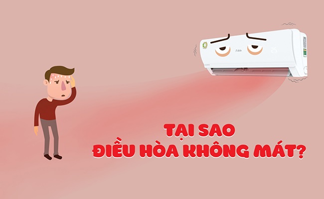 Cách khắc phục điều hòa không mát