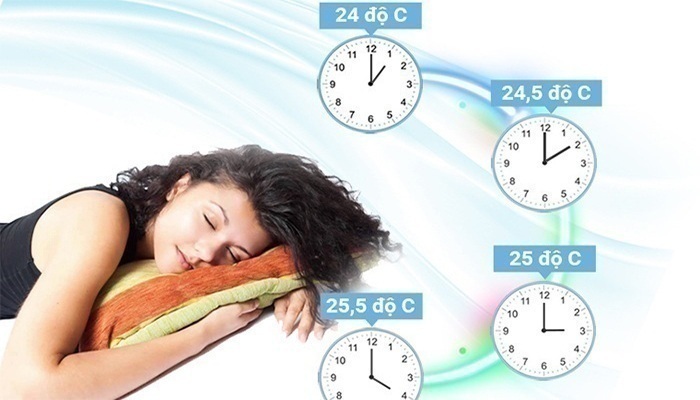 Chế độ ngủ đêm trên điều hòa mang lại cảm giác gì?