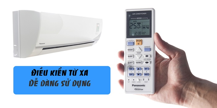 Hướng dẫn sử dụng điều khiển điều hòa Panasonic đúng cách