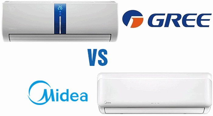 Phân biệt công nghệ giữa điều hòa Gree và Midea